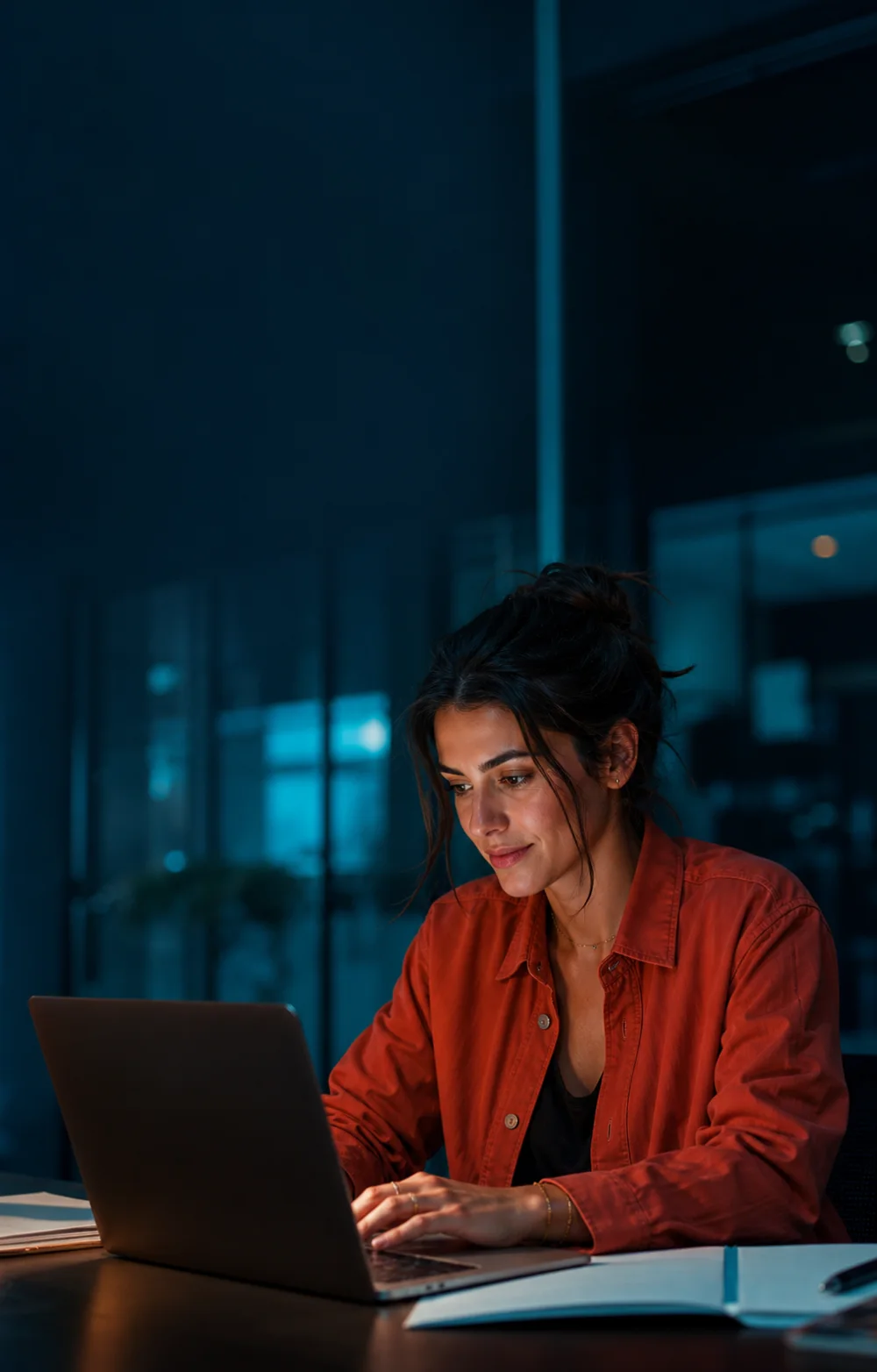 AI consultant guiding a business transformation